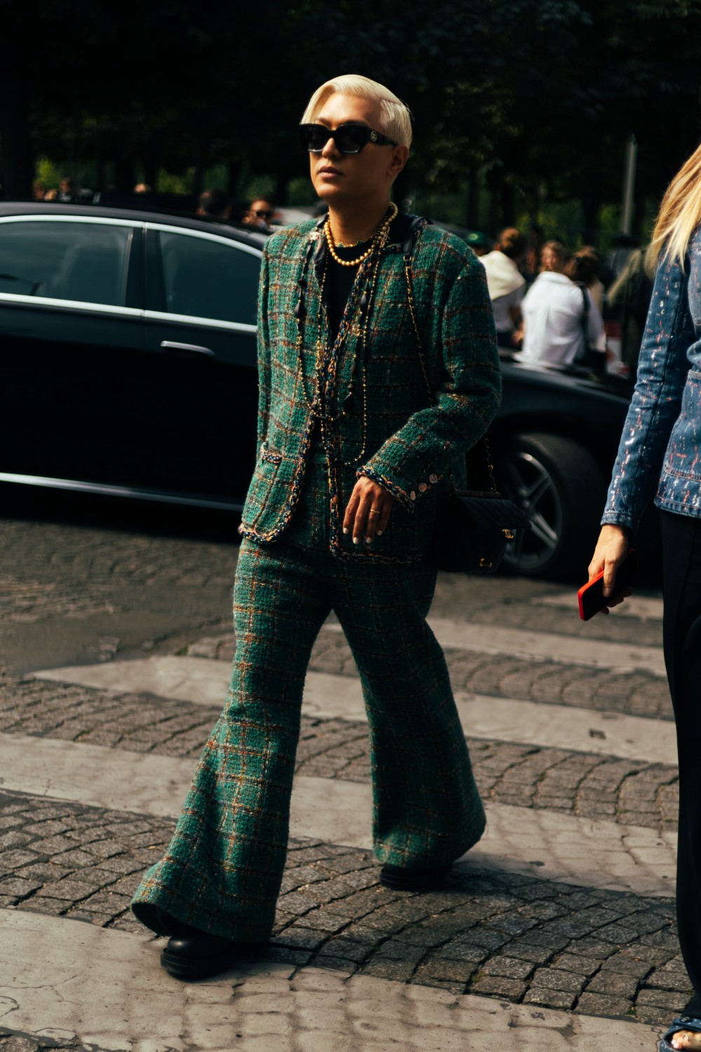 Неделя Haute Couture стритстайл