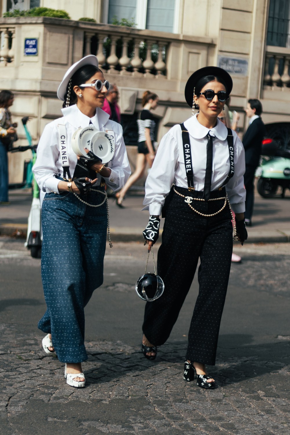 Неделя Haute Couture стритстайл