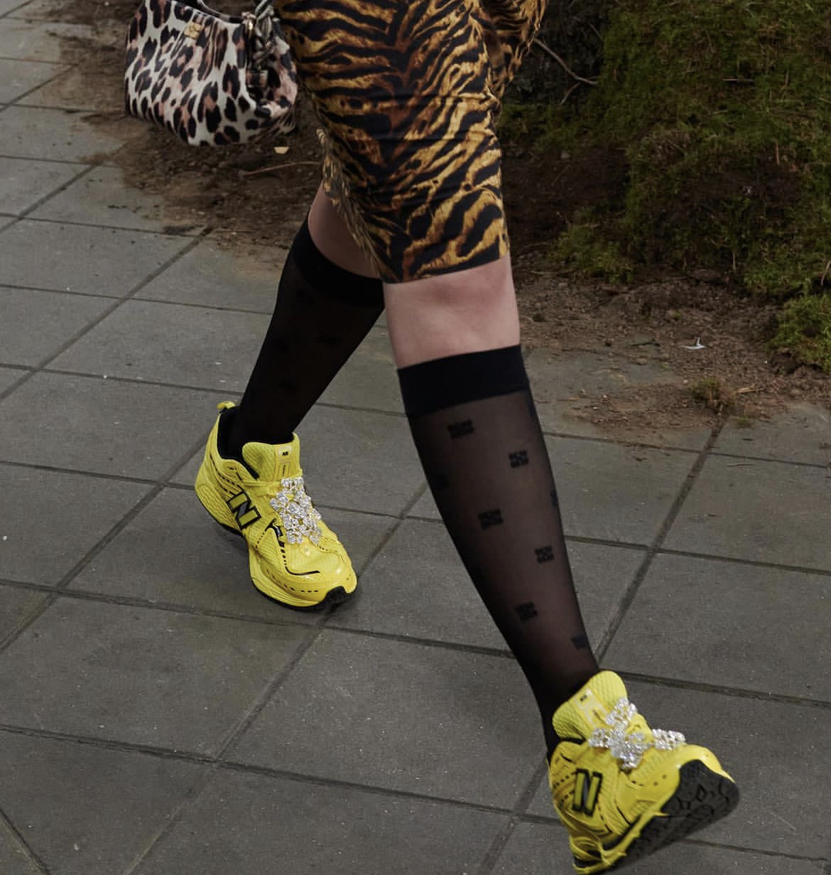 Ganni New Balance кроссовки