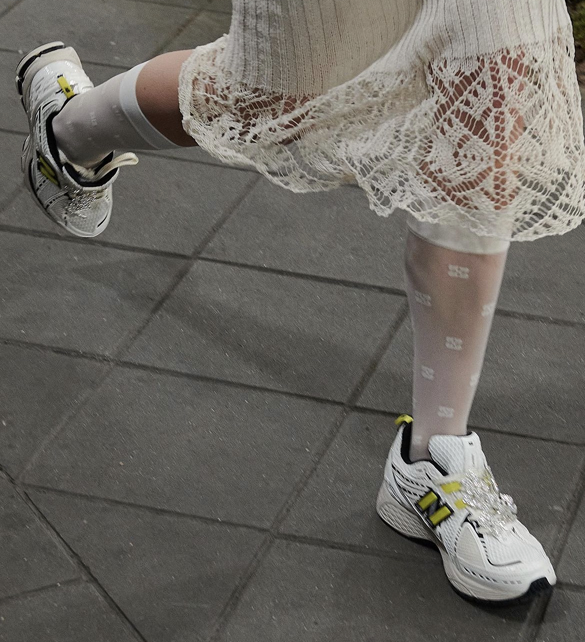 Ganni New Balance кроссовки