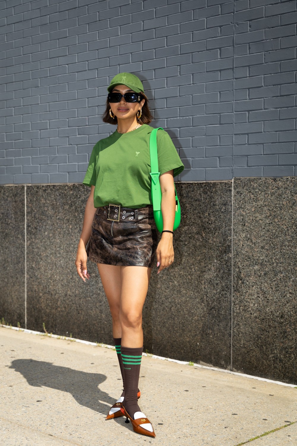 стритстайл  Недели моды в Нью-Йорке