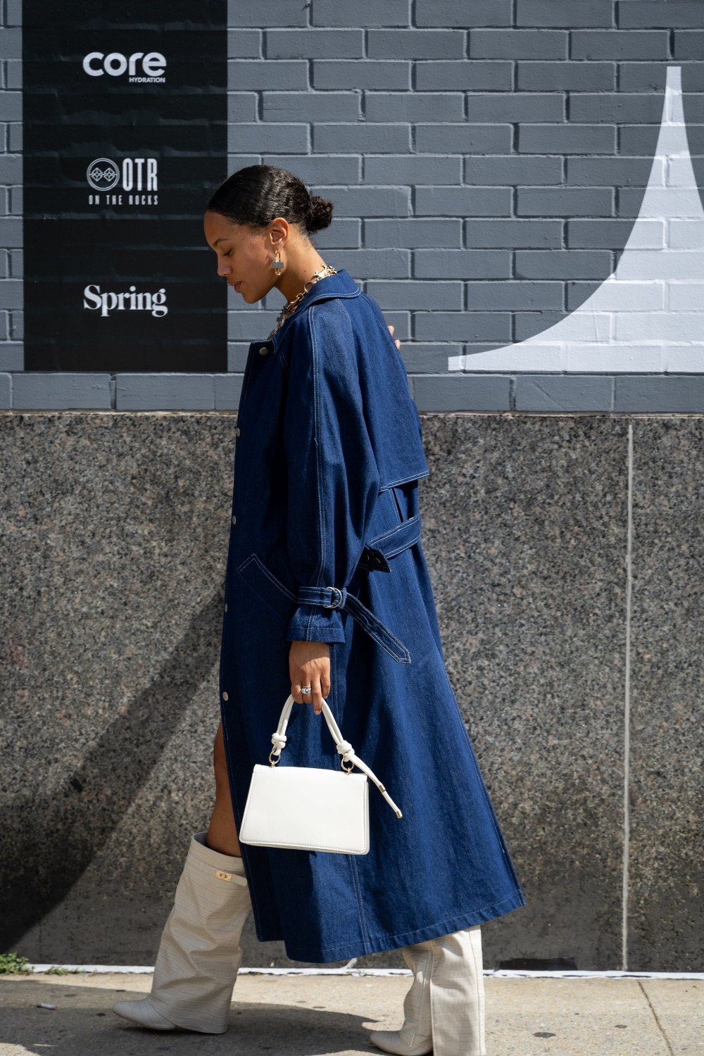 стритстайл  Недели моды в Нью-Йорке