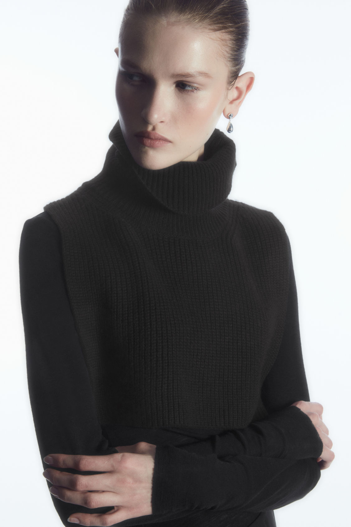 трикотажный воротник