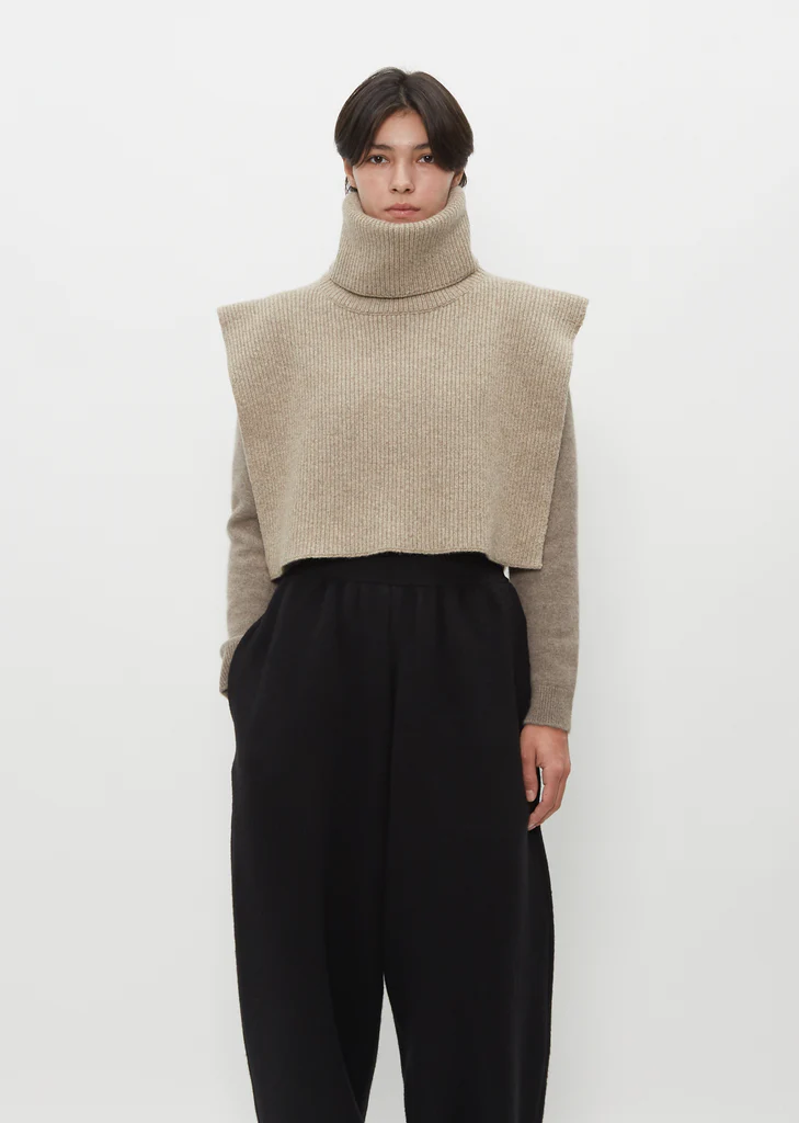 трикотажный воротник