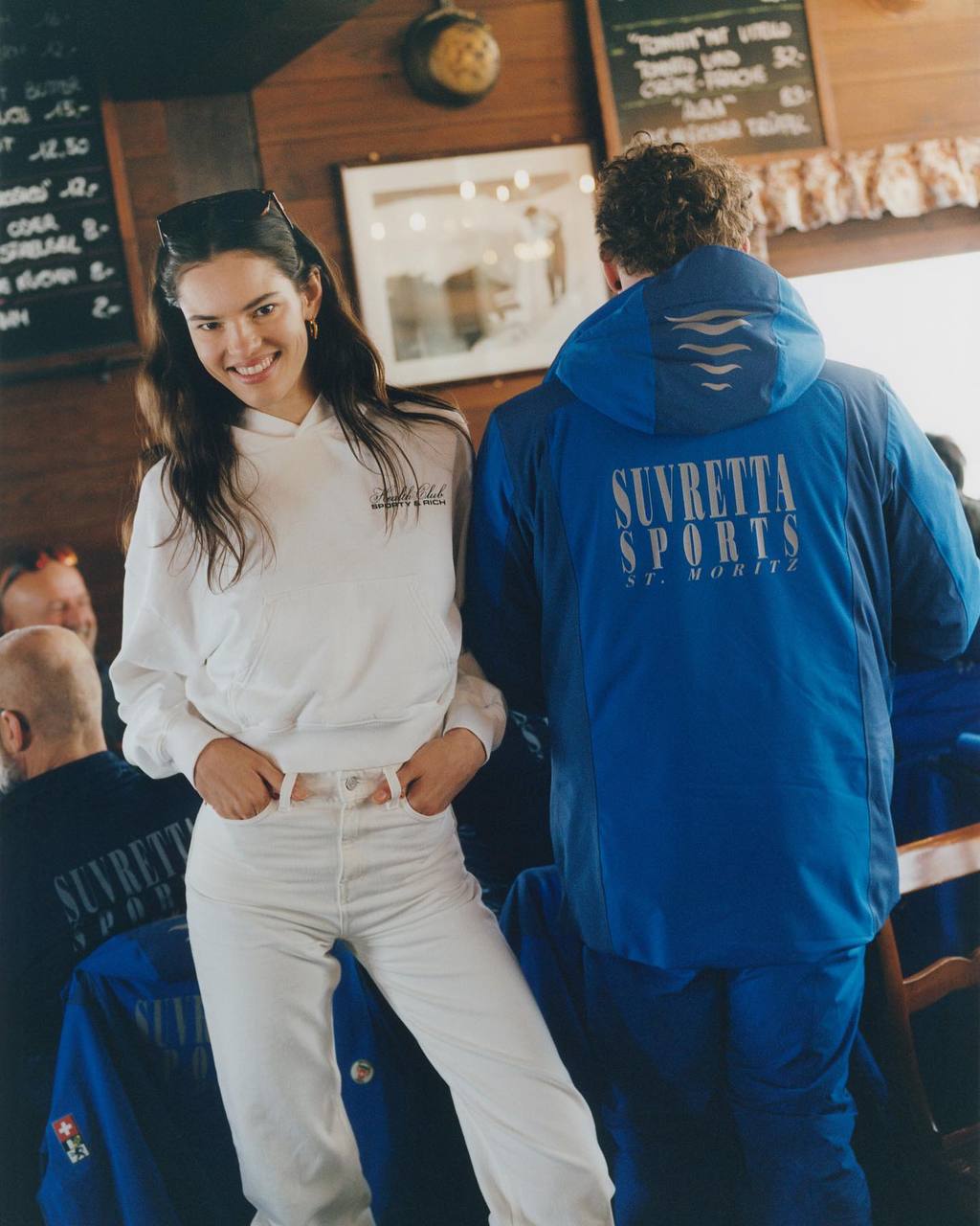  Sporty Rich après-ski 