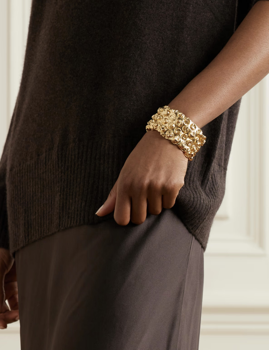 массивный браслет тренд