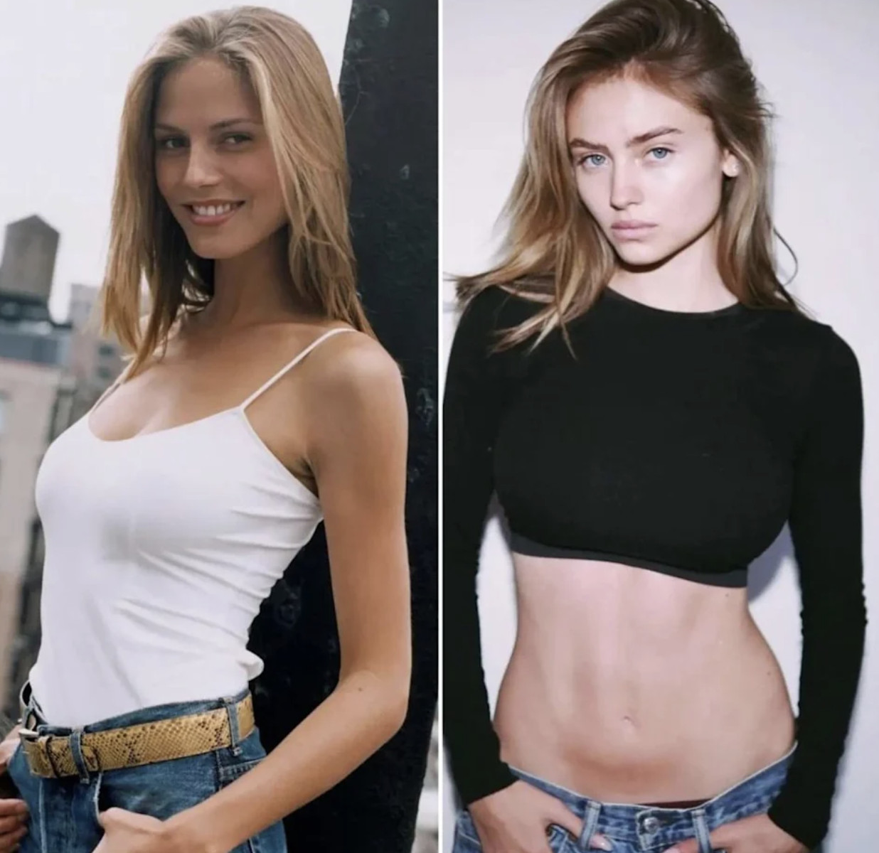 Хайди Клум фото сравнила Лени