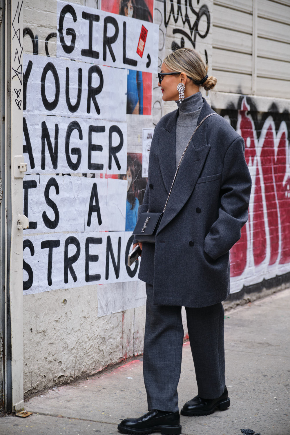 стритстайл Недели моды в Нью-Йорке