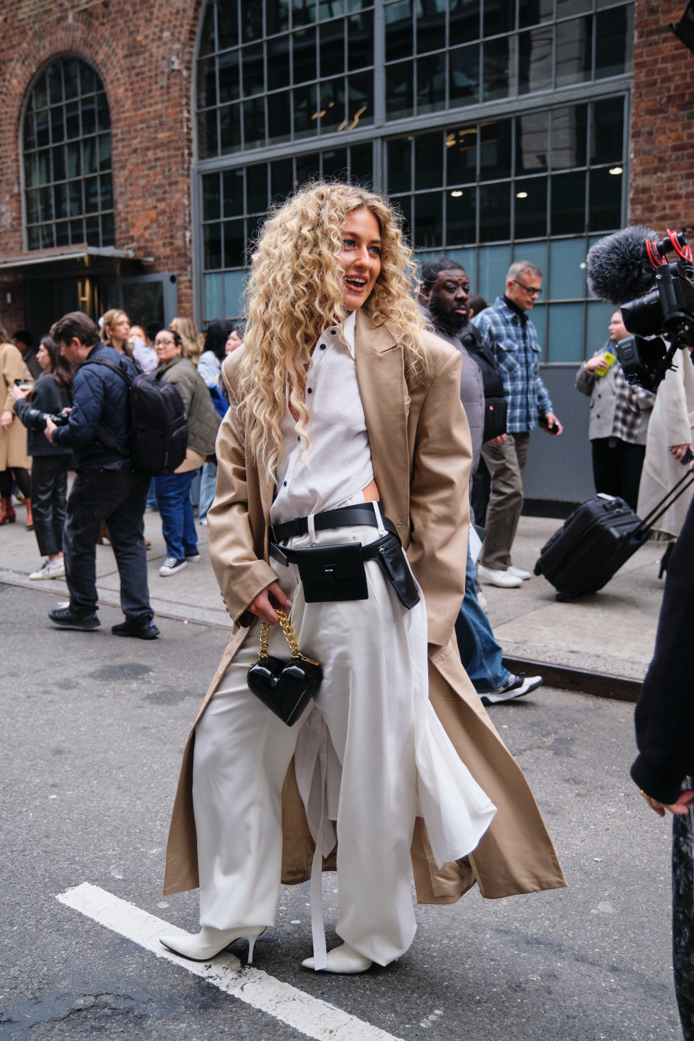 стритстайл Недели моды в Нью-Йорке