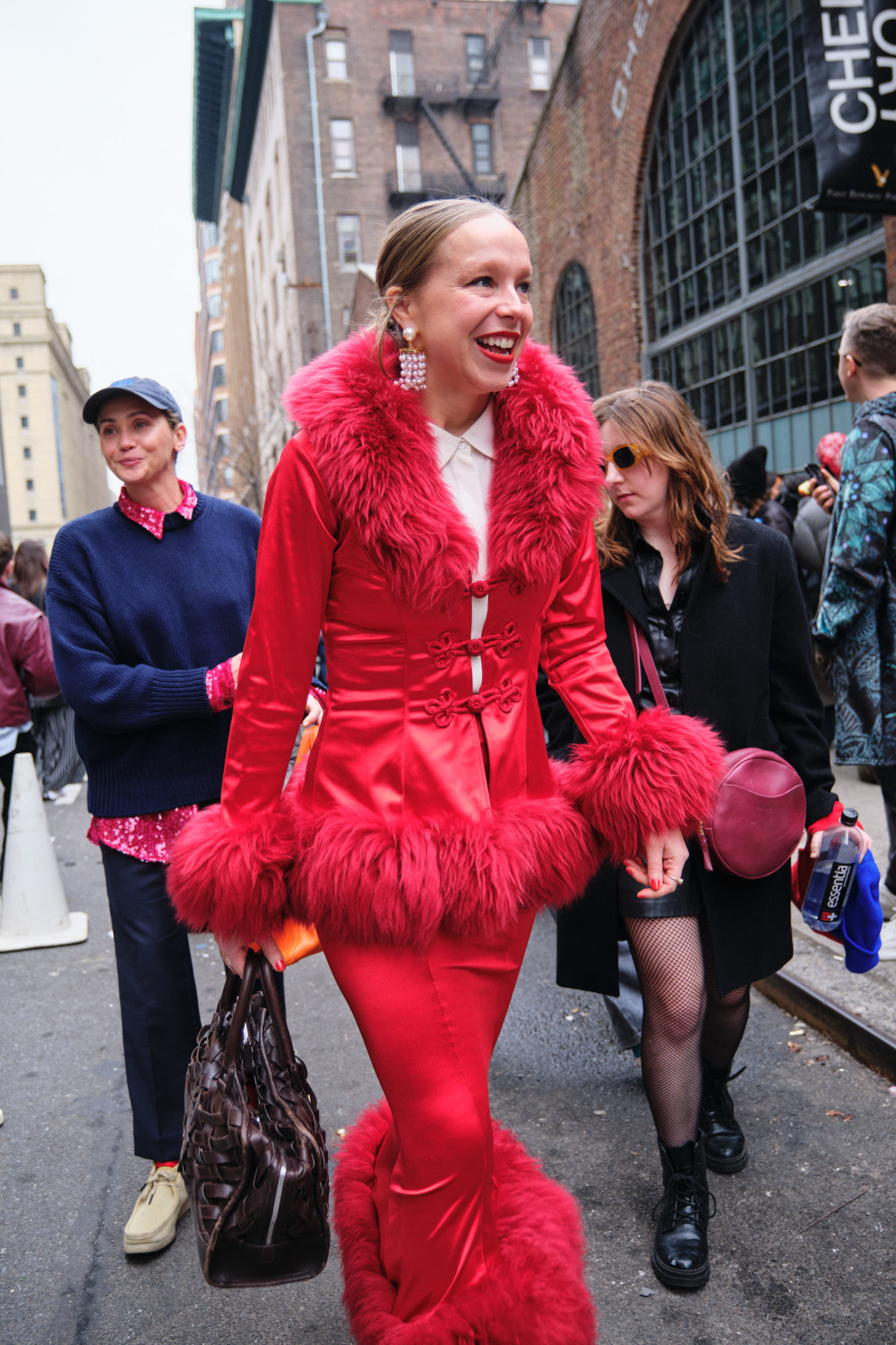 стритстайл Недели моды в Нью-Йорке