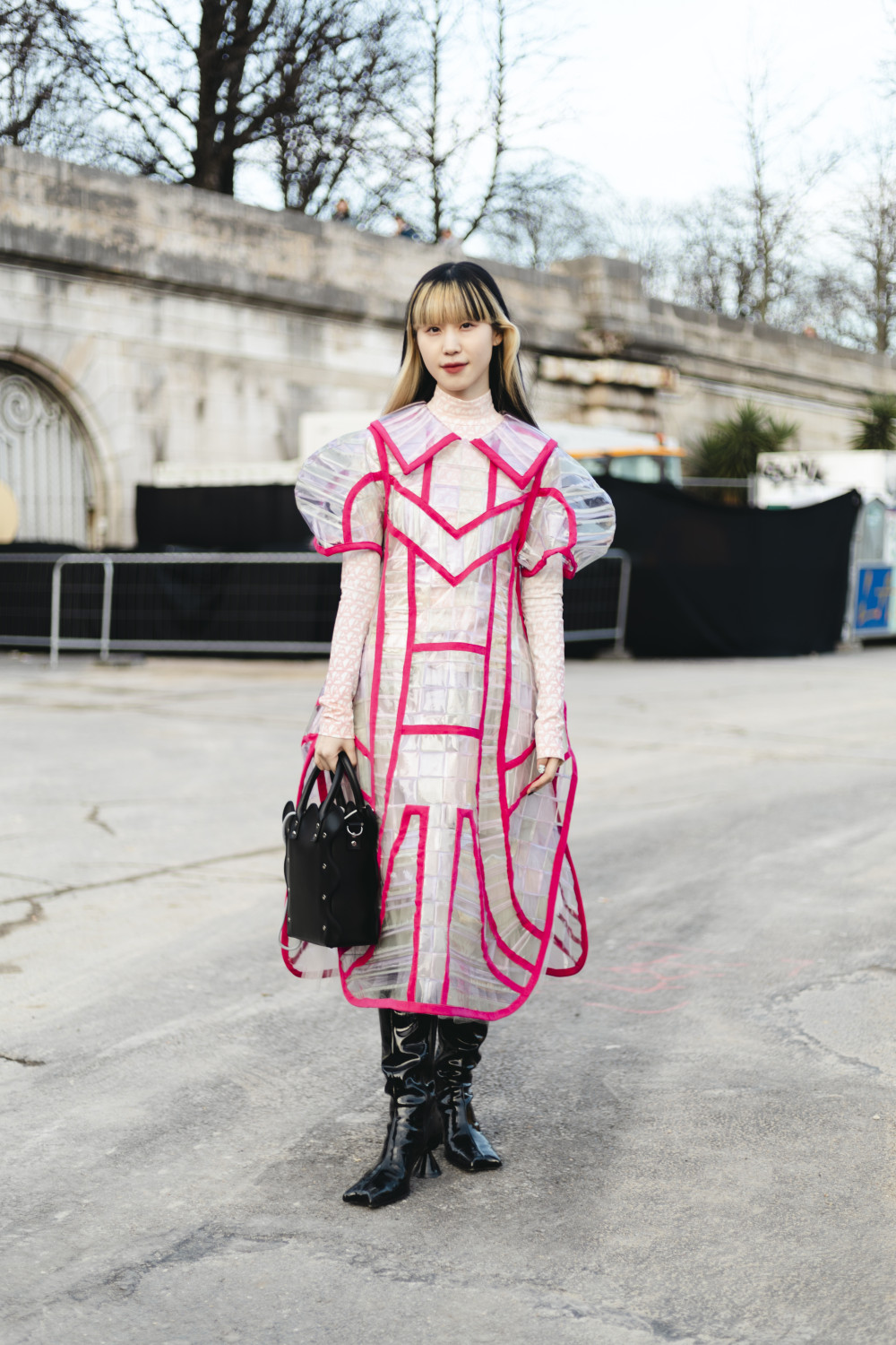 стритстайл Недели моды в Париже