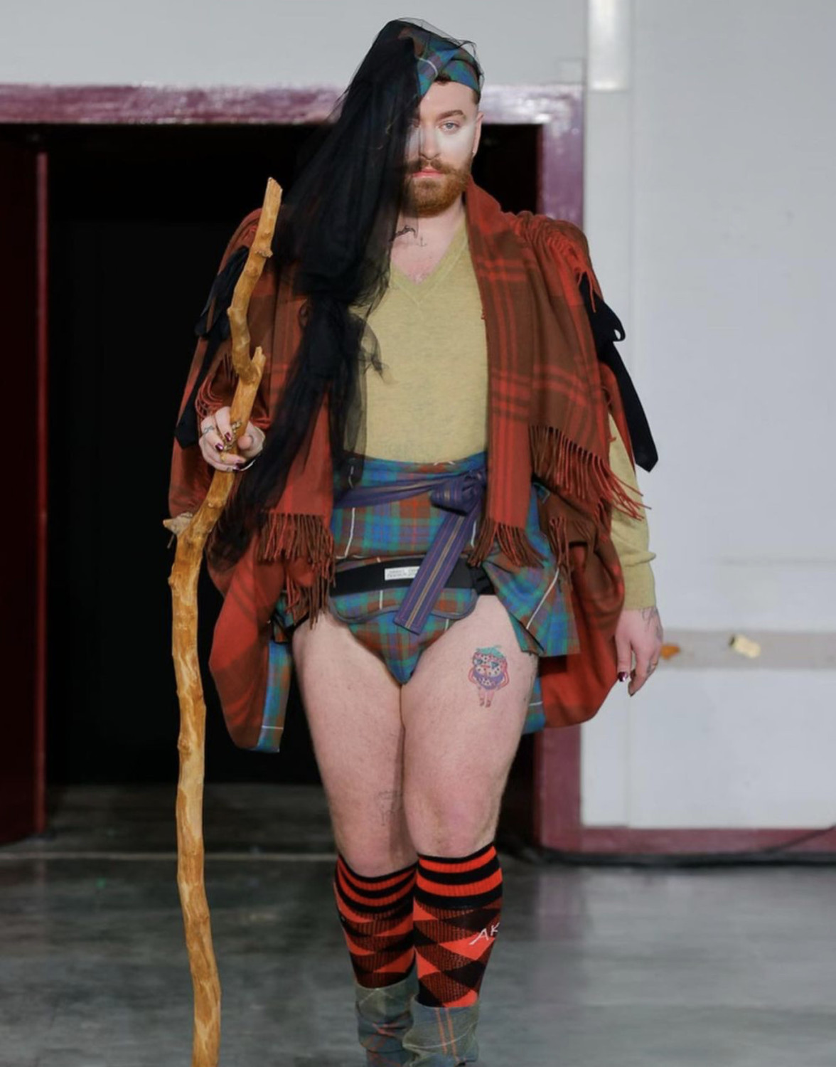 Сэм Смит дебютировал Vivienne Westwood