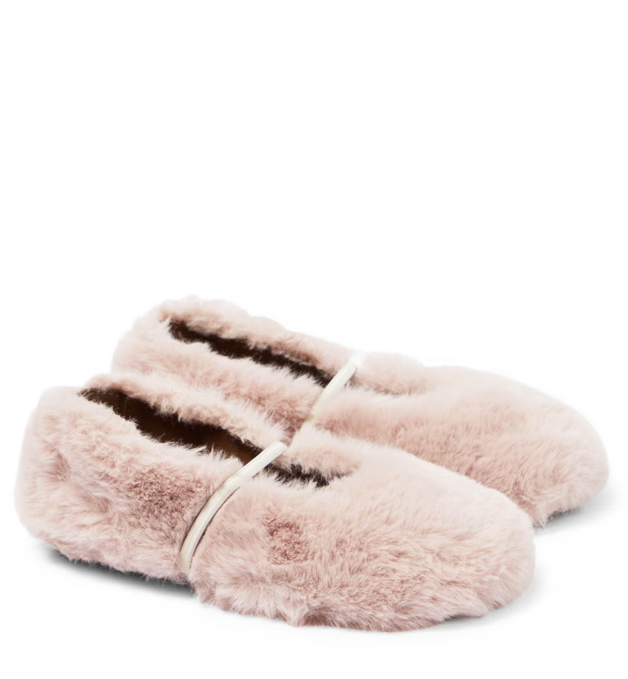 пушистые балетки где купить