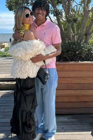 Хайди Клум фото с сыном