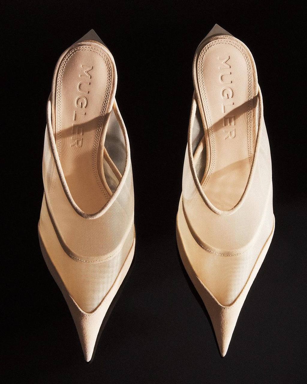 коллекция обуви Mugler