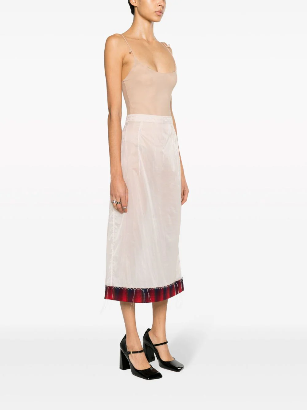 Прозрачная юбка тренд