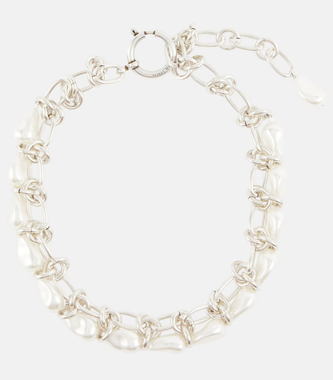 колье с жемчугом тренд