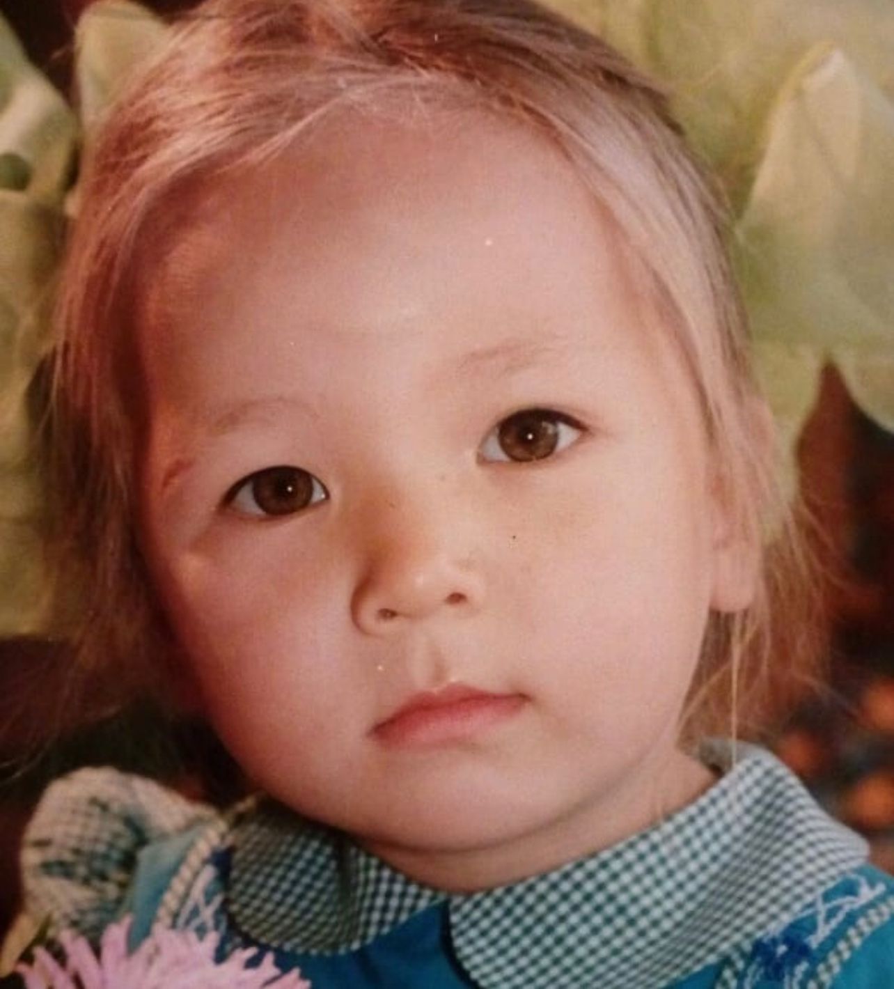 Сауле Юсупова в детстве