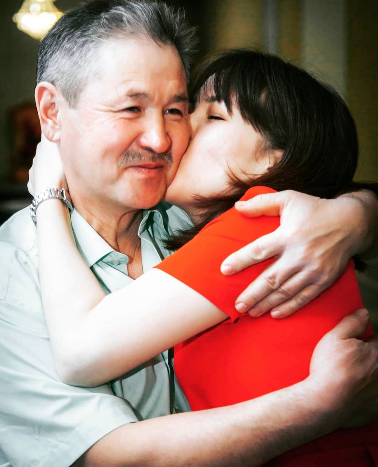 Сауле Юсупова, отец