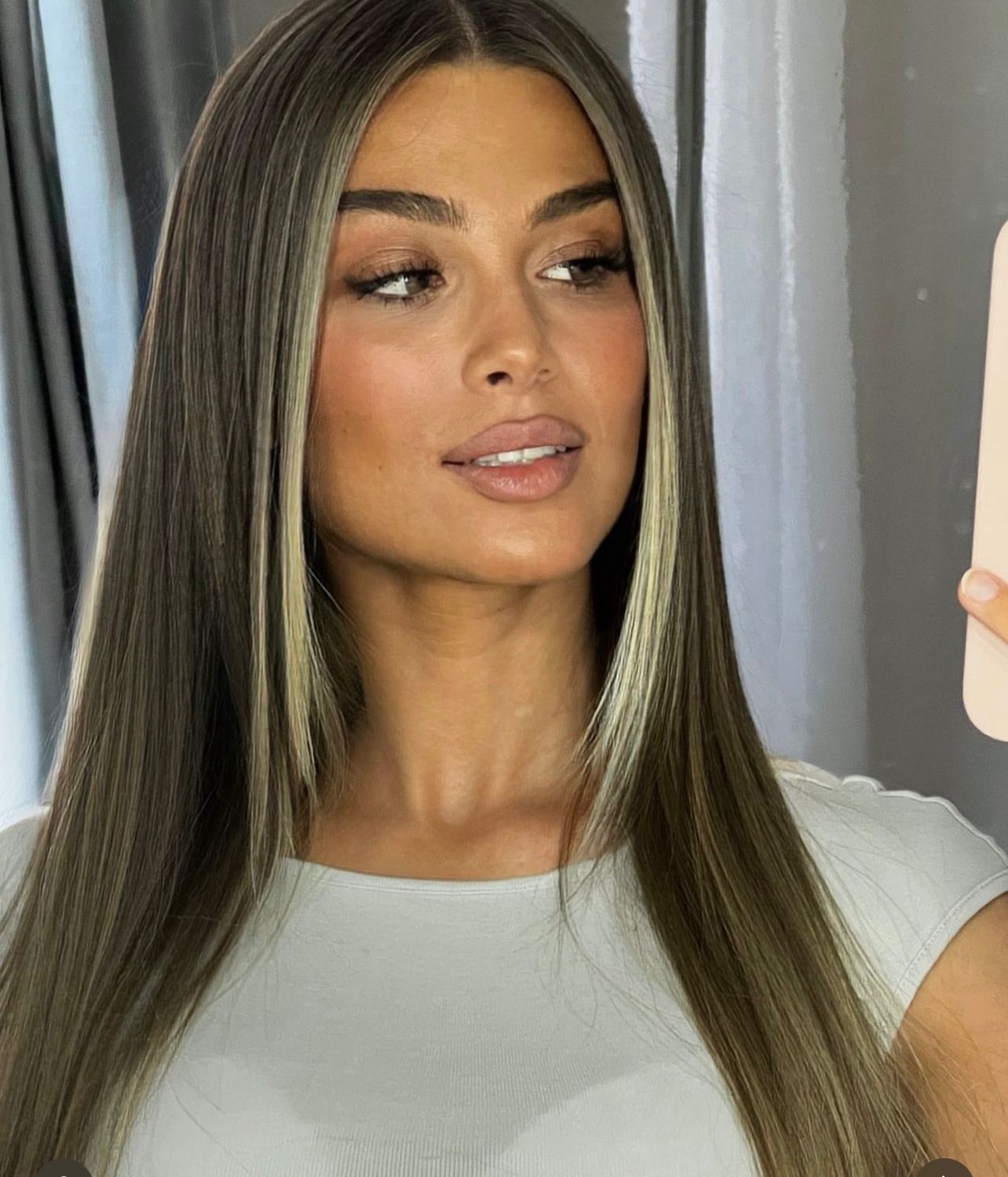 окрашивание money piece