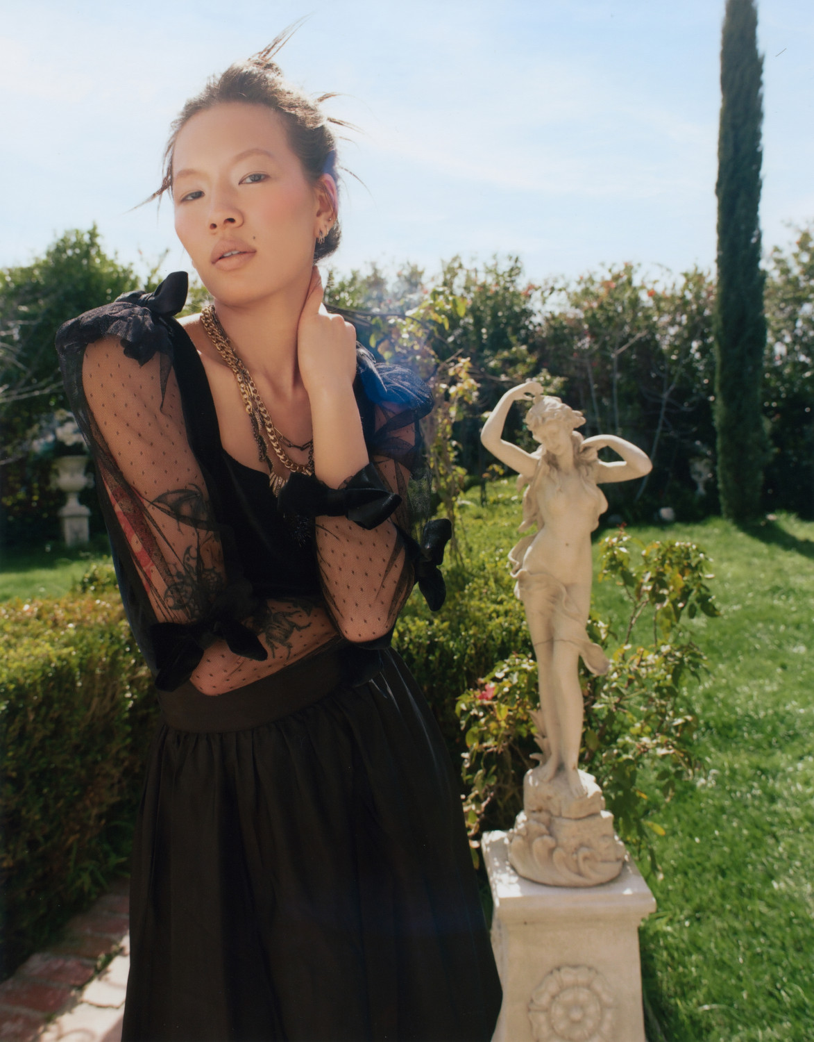 съемка ELLE Kazakhstan