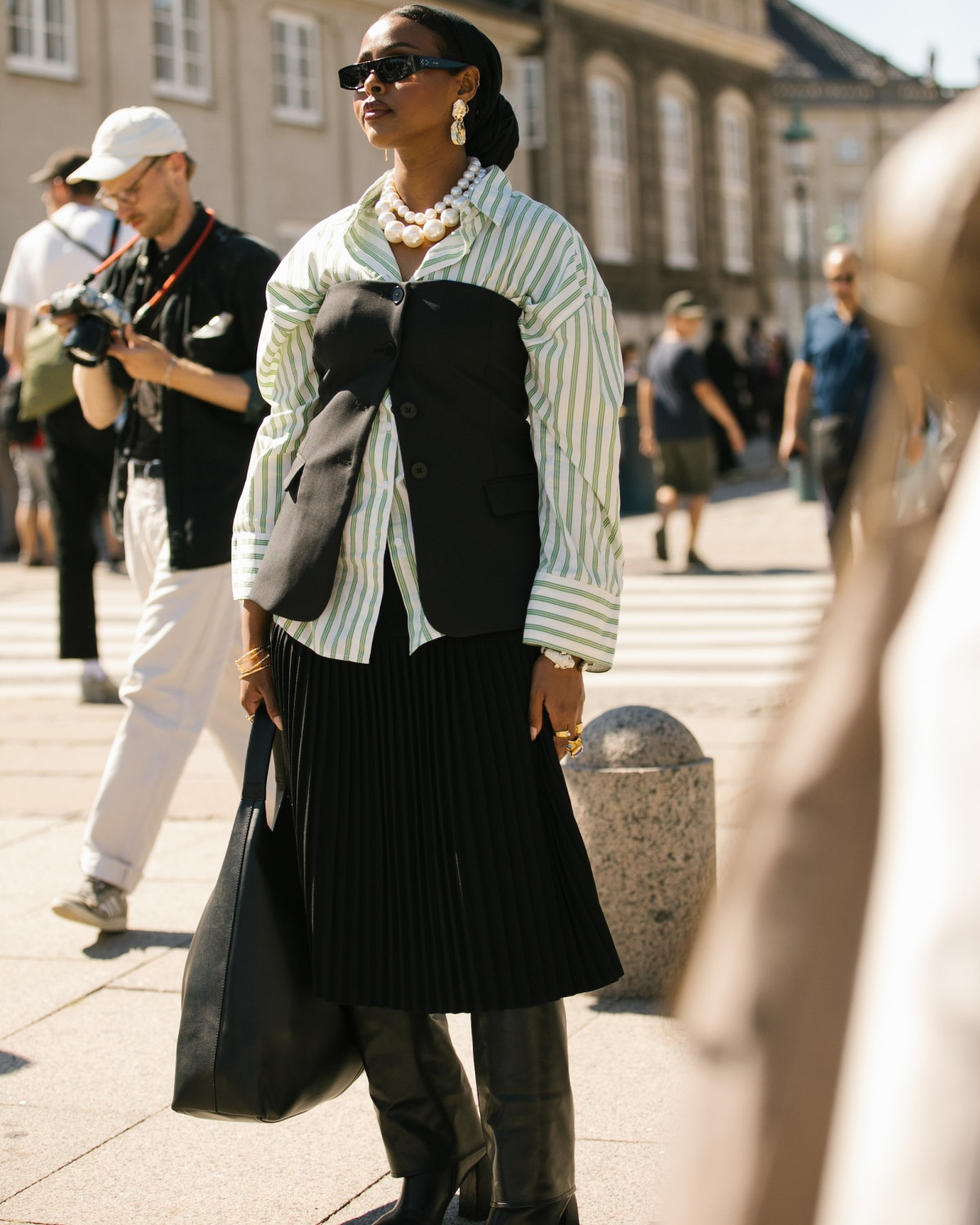 стритстайл Недели моды в Копенгагене