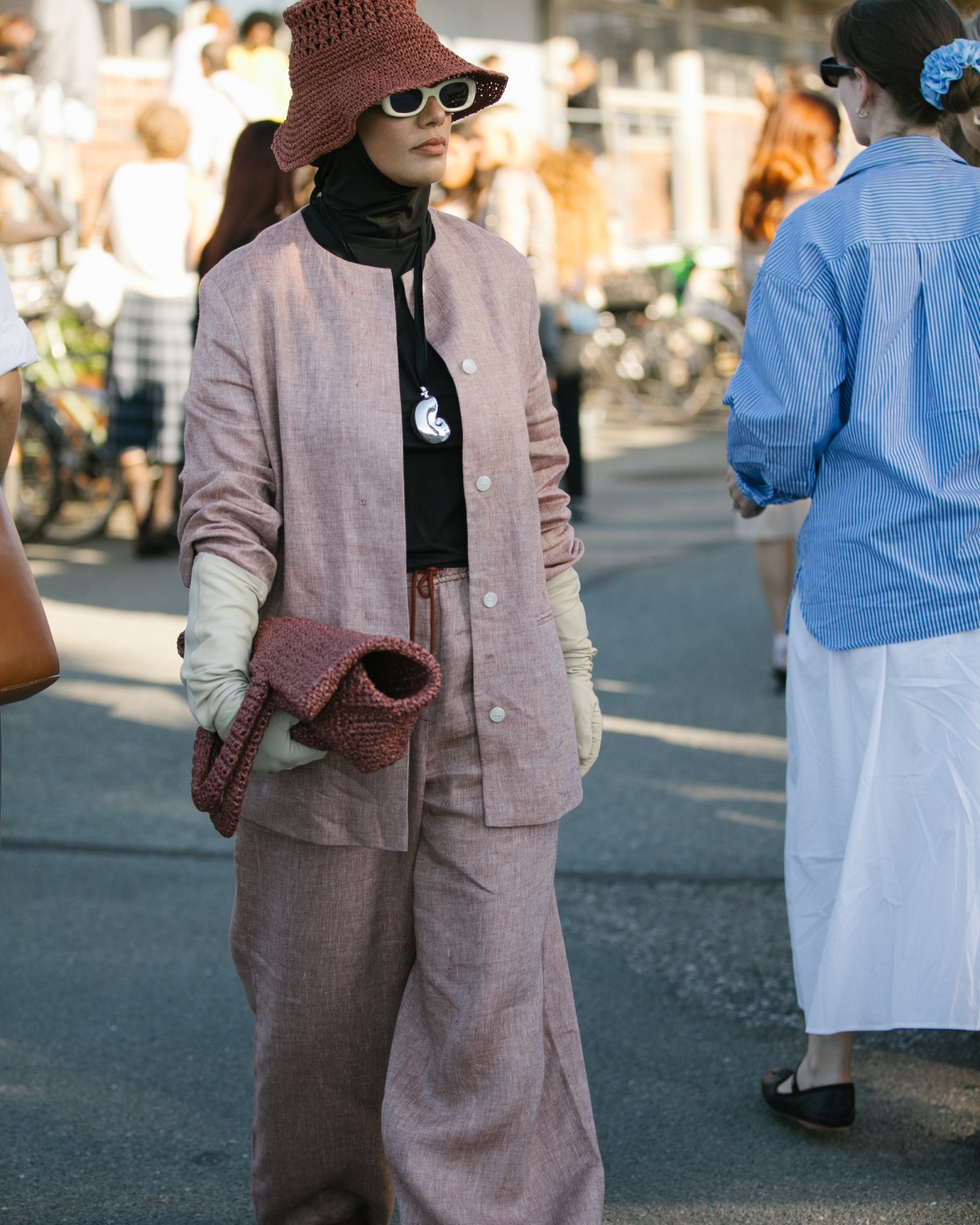 стритстайл Недели моды в Копенгагене