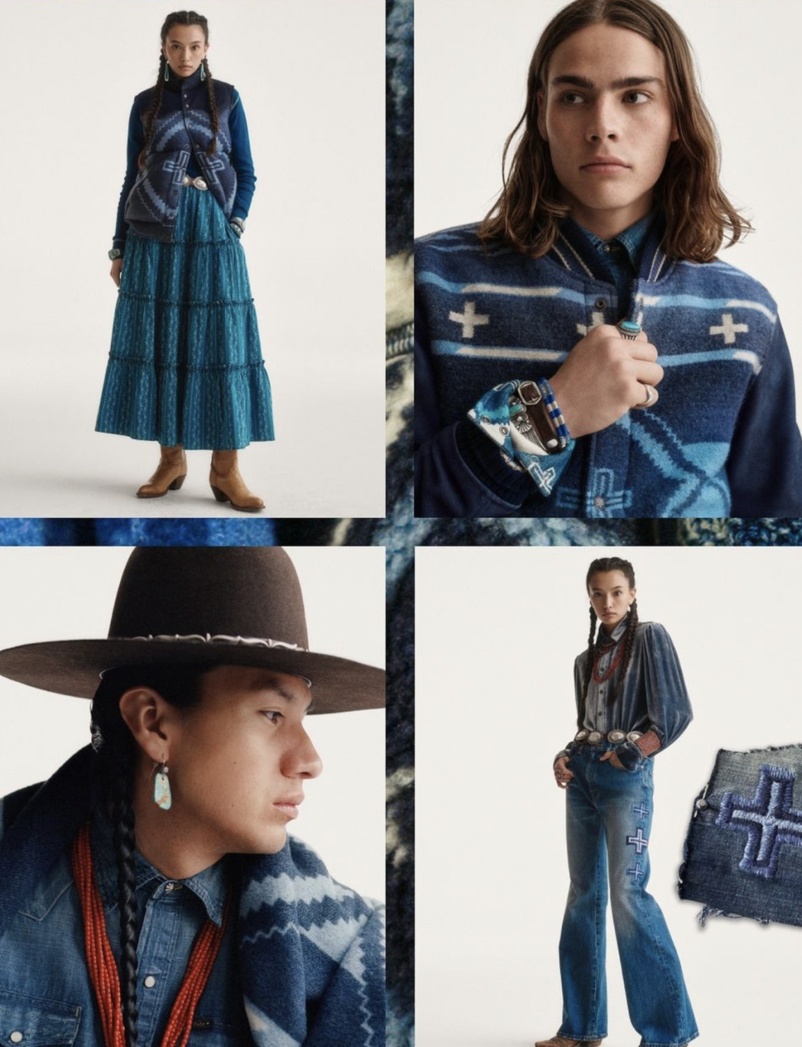 Художница Навахо Ralph Lauren 