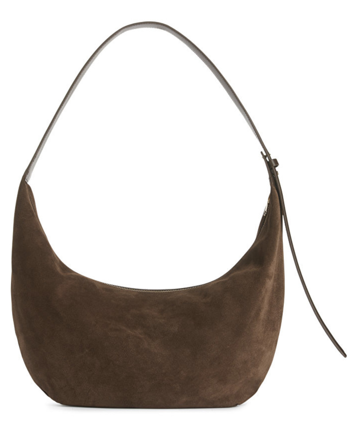 коричневая сумка из замши тренд