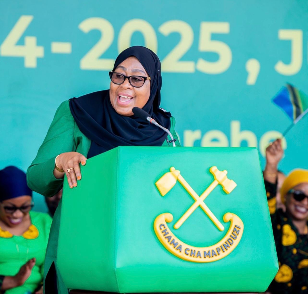 Самия Сулуху Хасан, Лидер Танзании