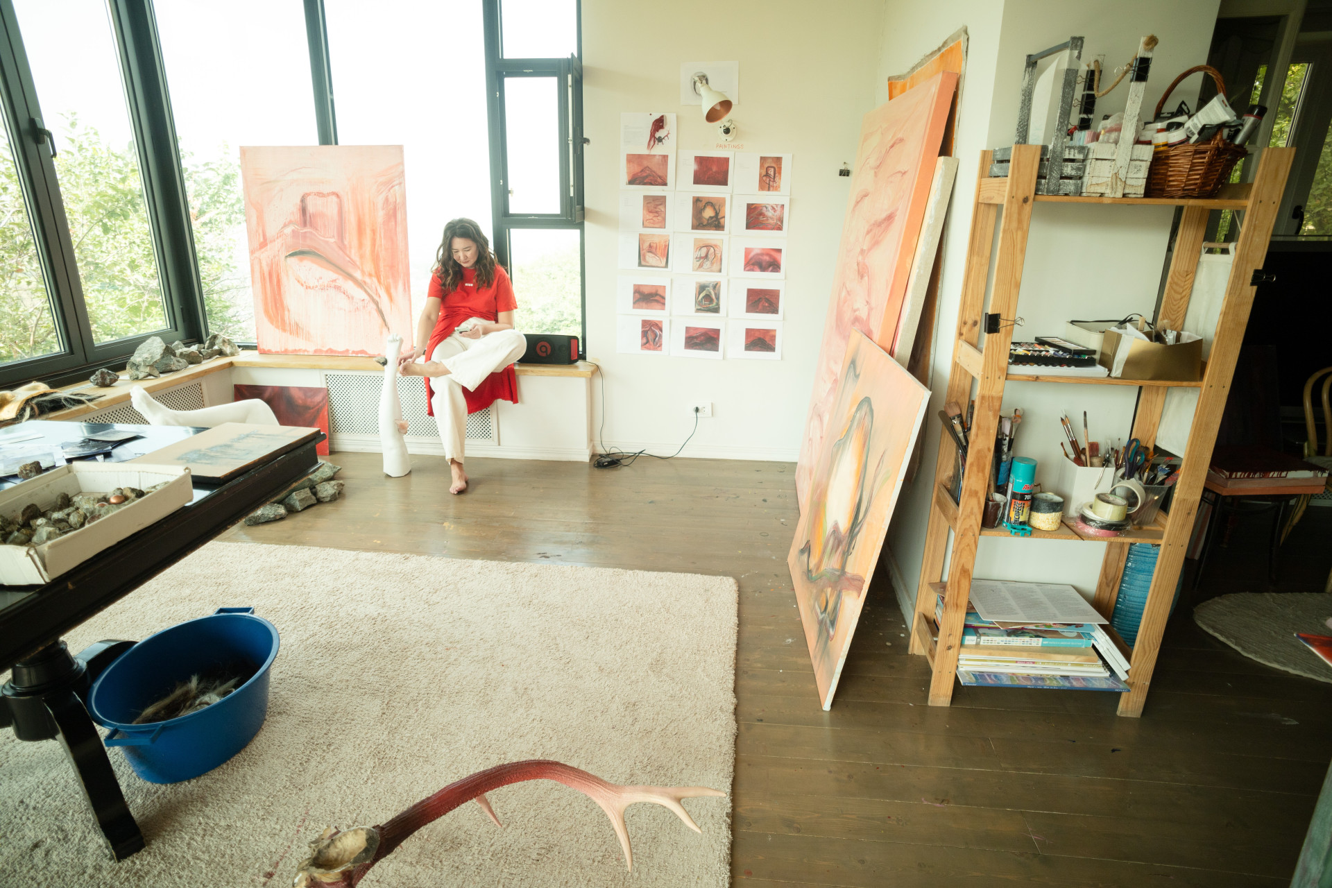 Русла моих рек выставка Алматы