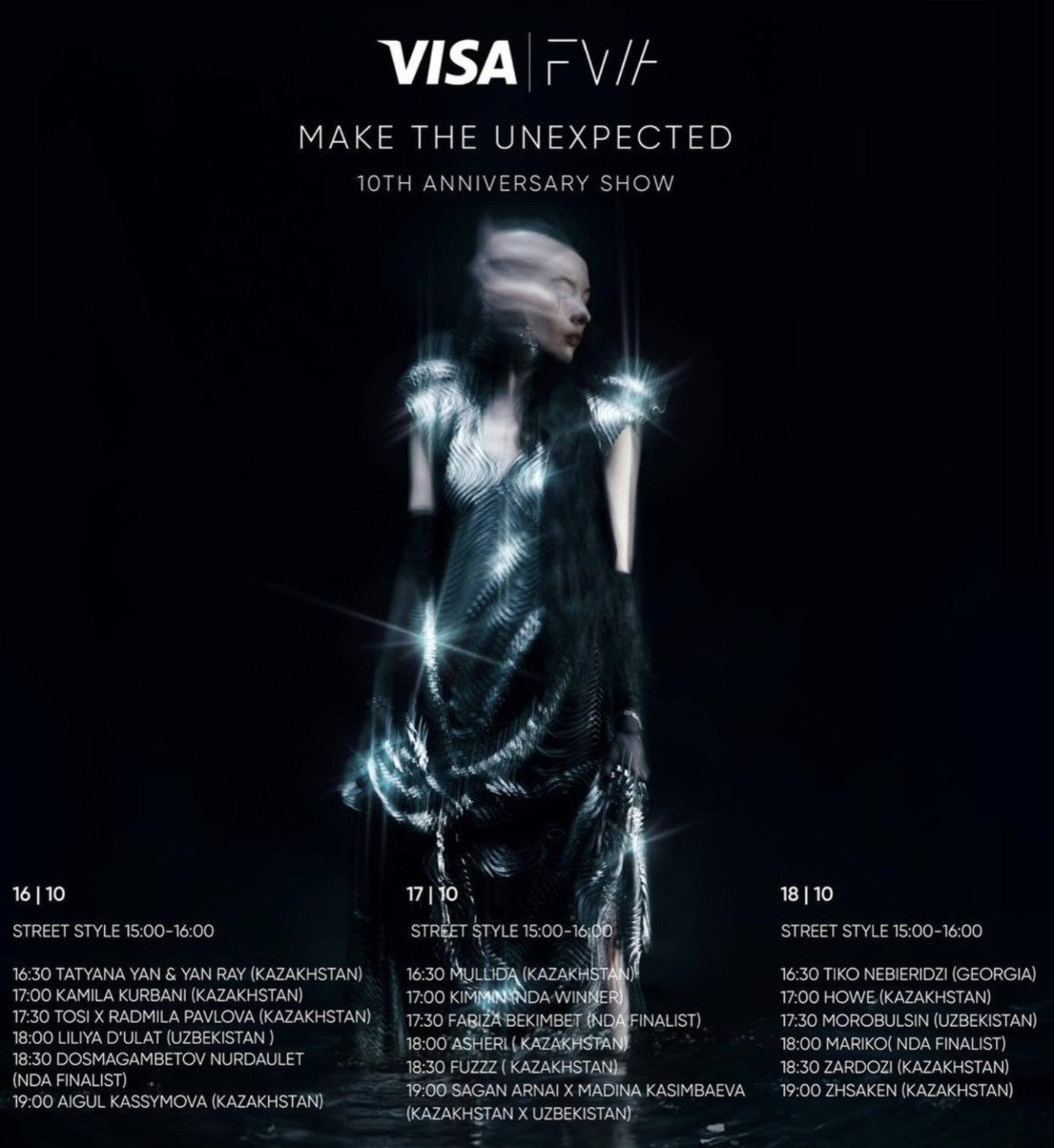 X сезон VISA Fashion Week