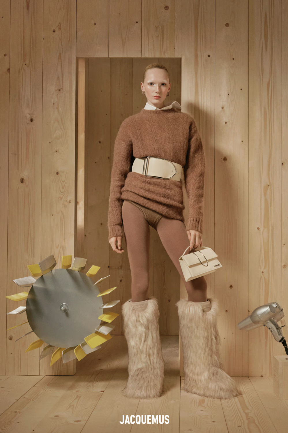 зимний ретрит кампейн Jacquemus
