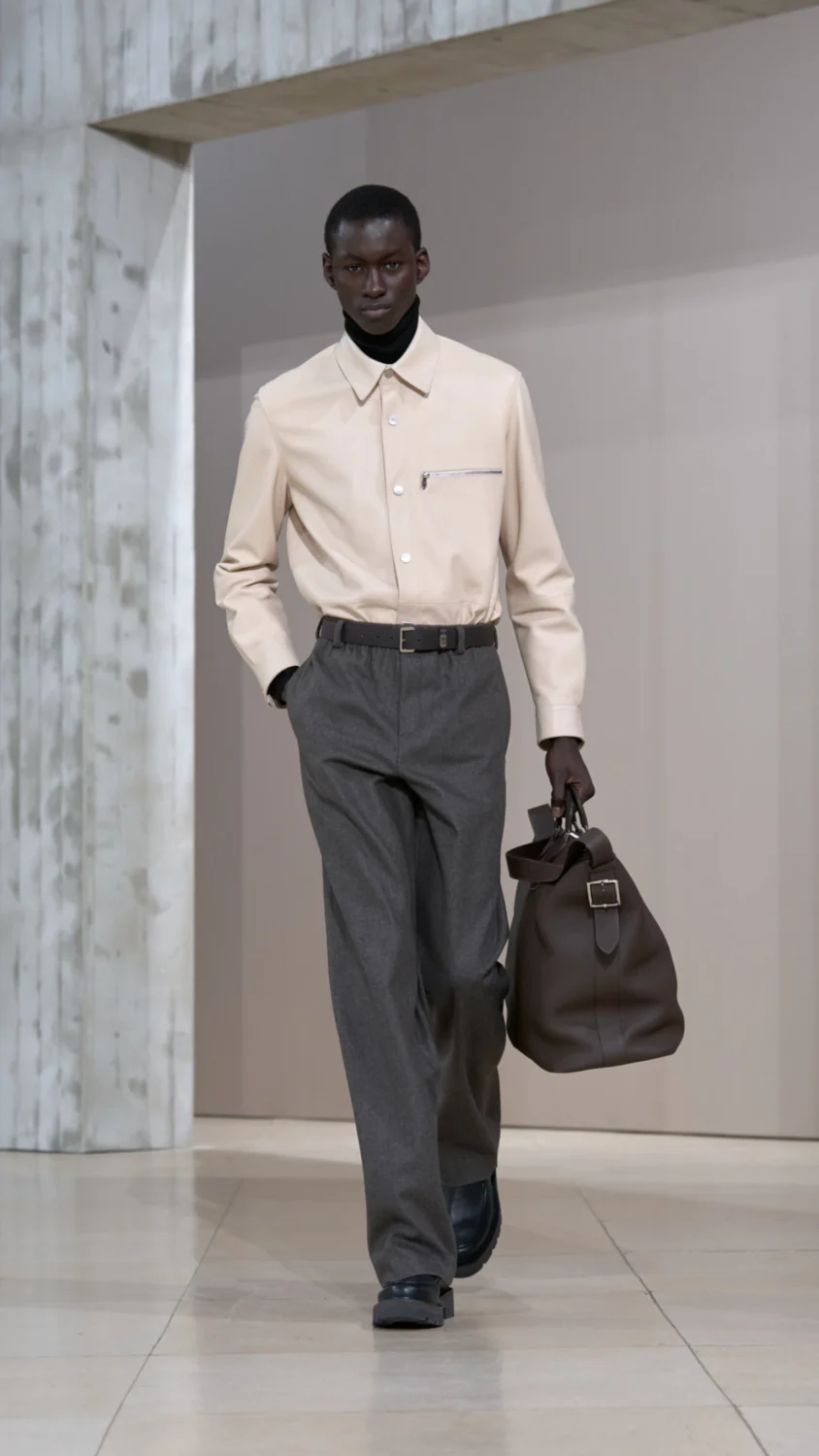 мужская коллекция Hermès FW 2025