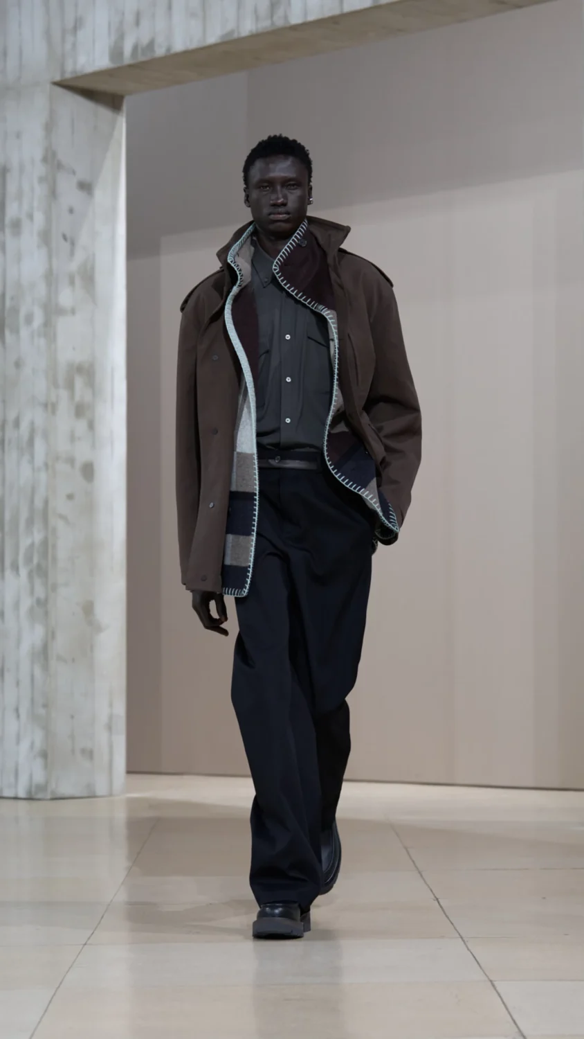 мужская коллекция Hermès FW 2025