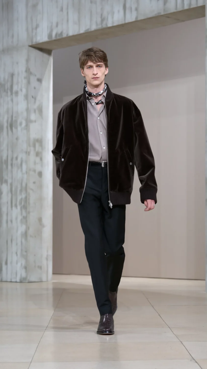 мужская коллекция Hermès FW 2025