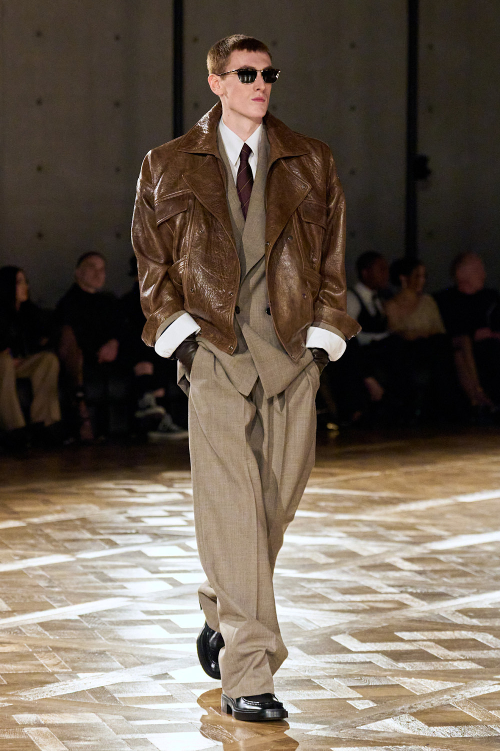 мужская коллекция Saint Laurent FW 2025