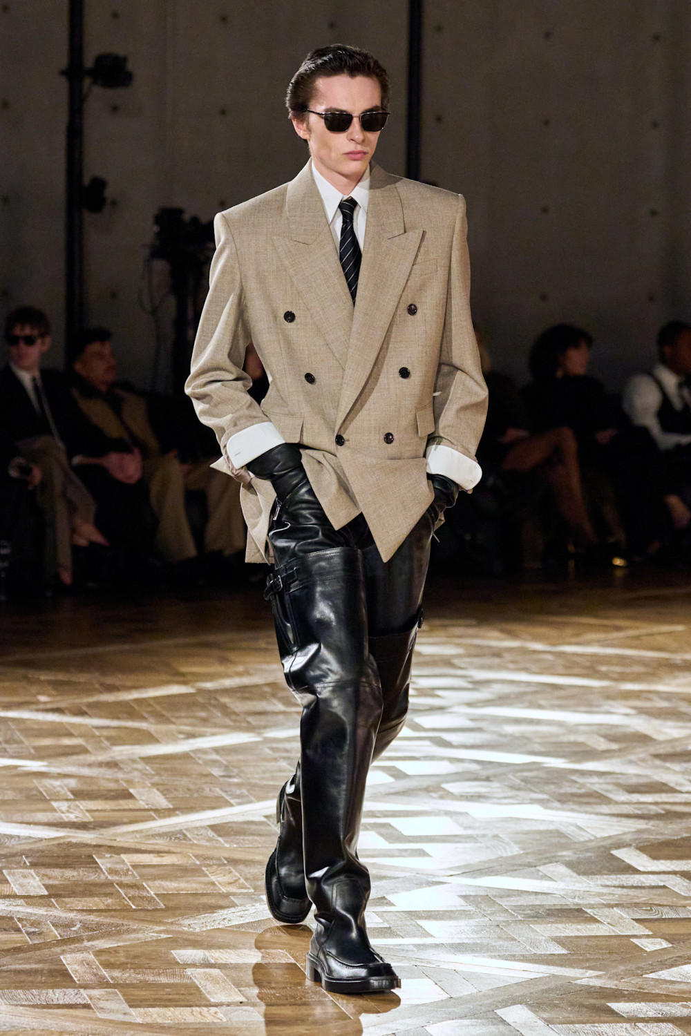 мужская коллекция Saint Laurent FW 2025