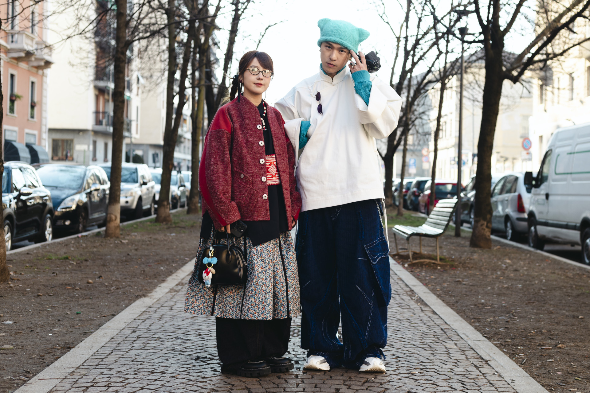 стритстайл Недели моды в Милане