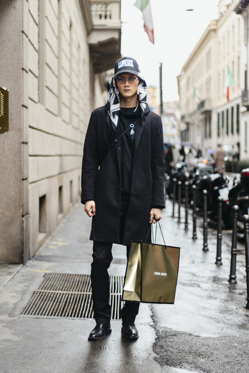 стритстайл Недели моды в Милане