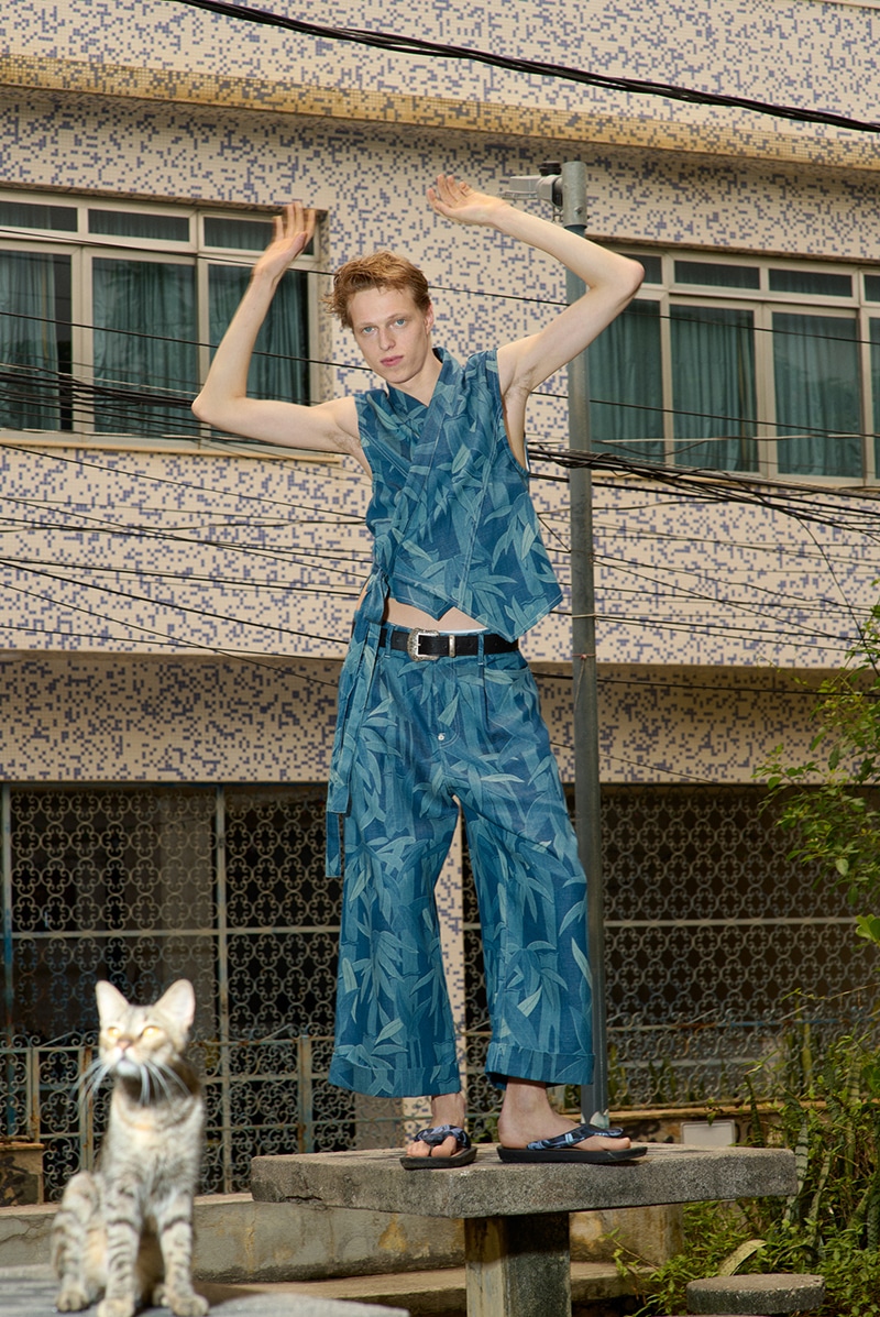 Kenzo кампейн SS 2025