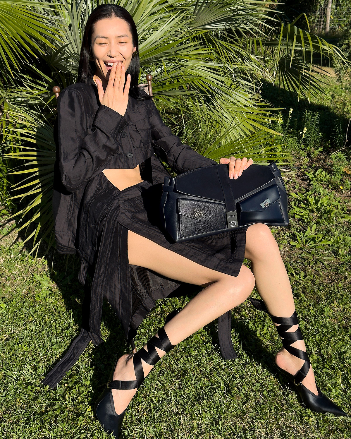 коллекция Ferragamo SS 2025