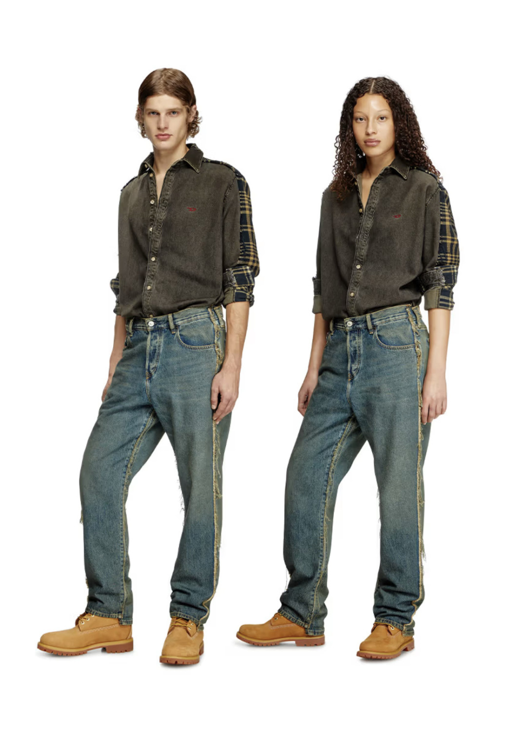 Diesel Loves Timberland рубашки   