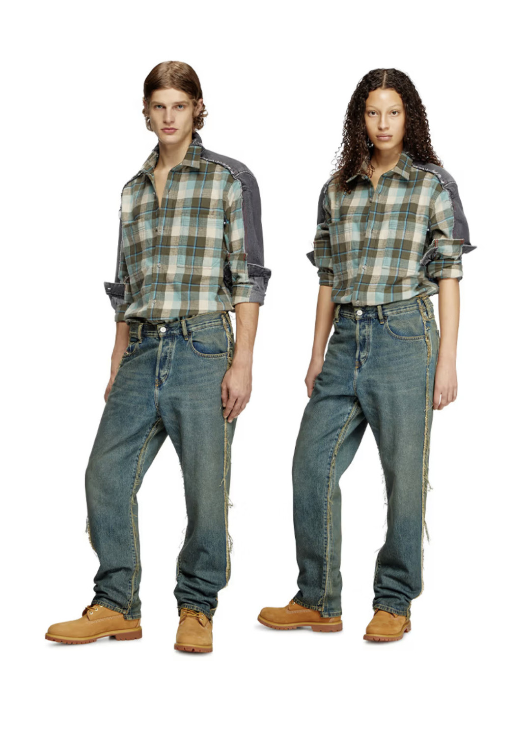 Diesel Loves Timberland рубашки   