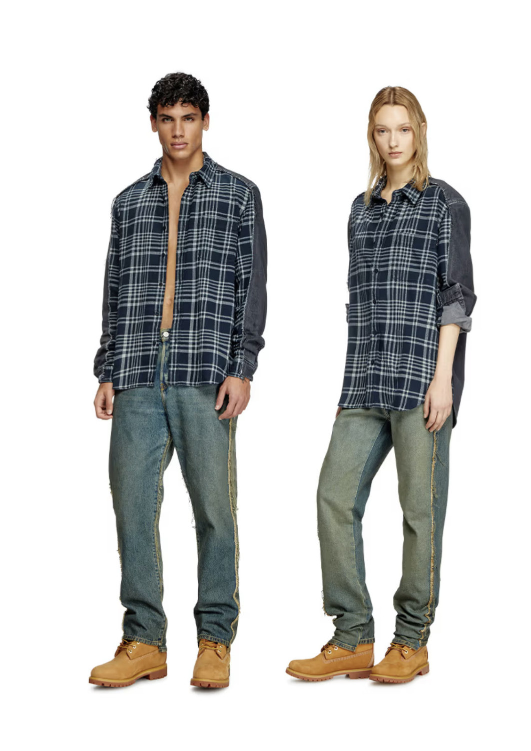 Diesel Loves Timberland рубашки   