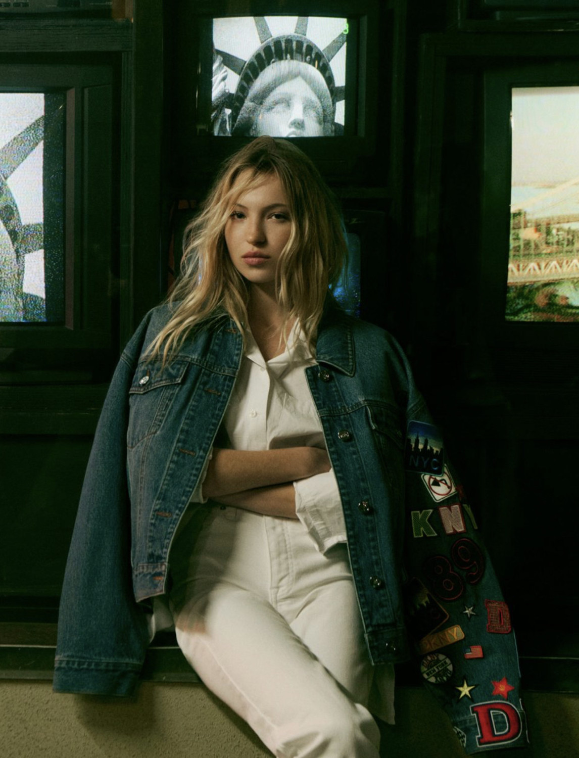 Лила Мосс DKNY