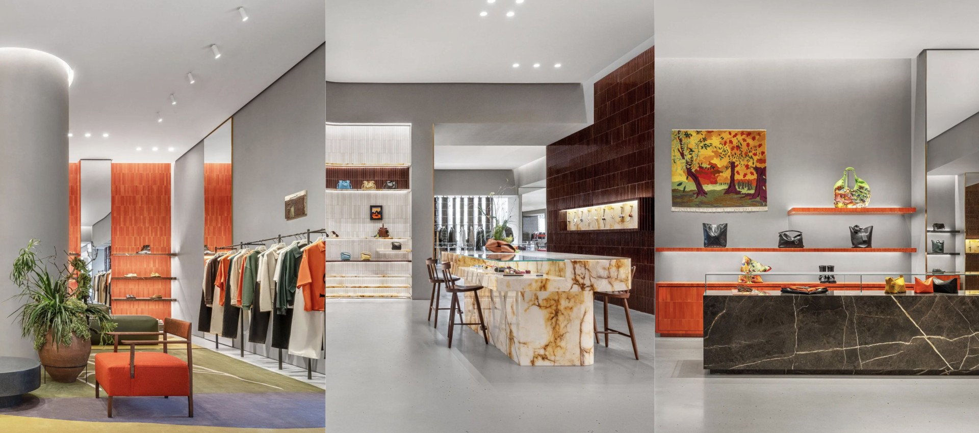 LOEWE бутик Шанхае