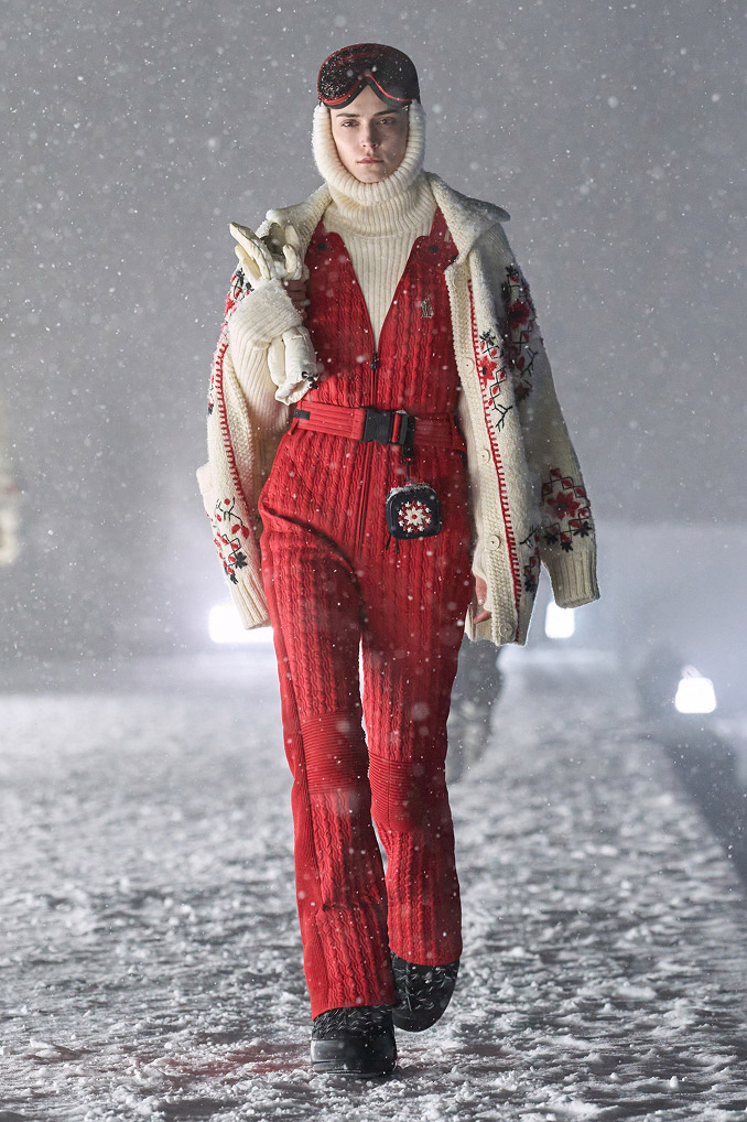 показ Moncler Grenoble FW 2025