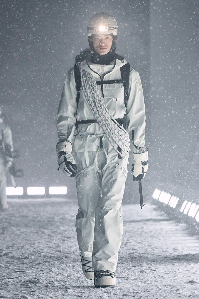 показ Moncler Grenoble FW 2025