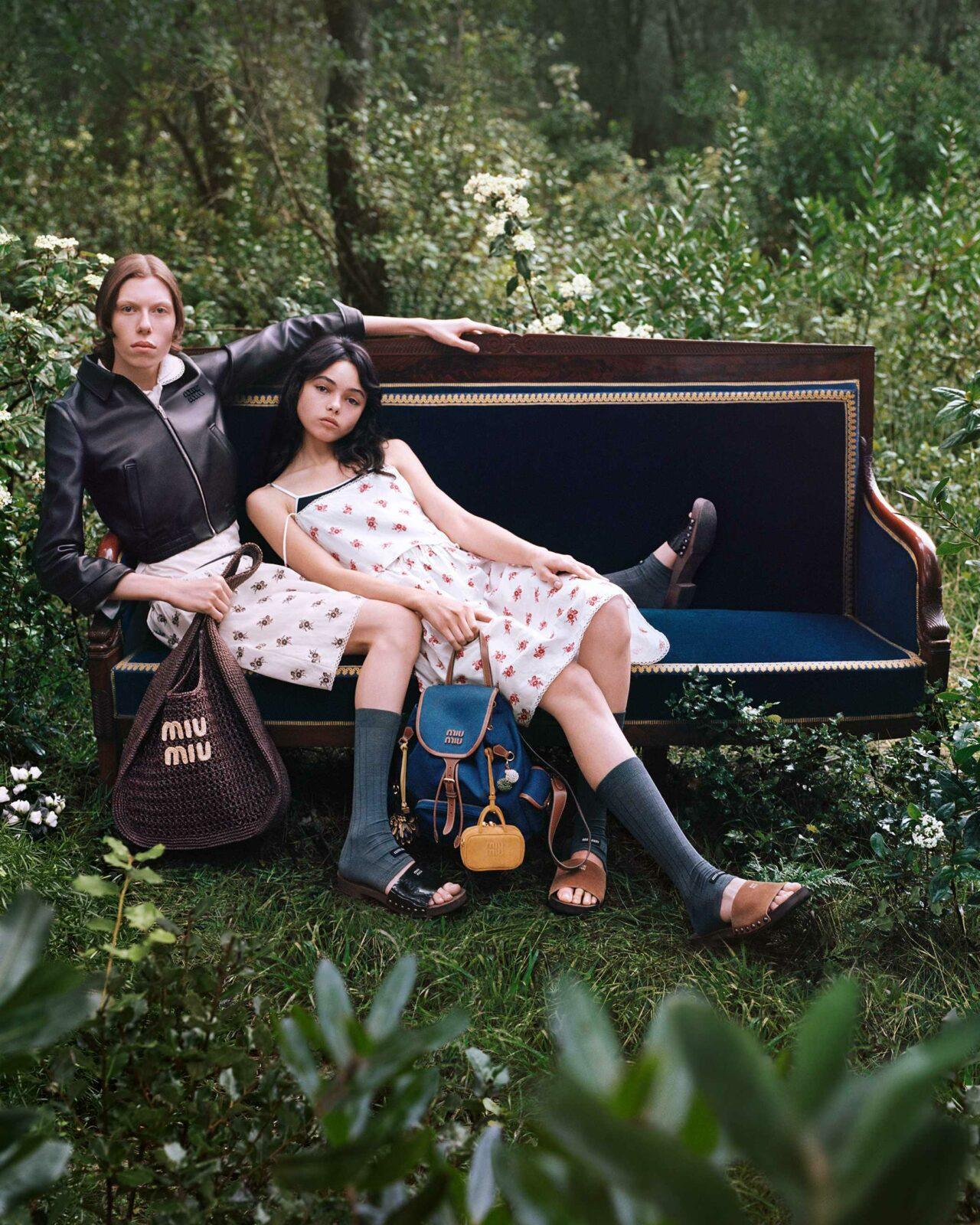 кампейн Miu Miu L’Été 2025